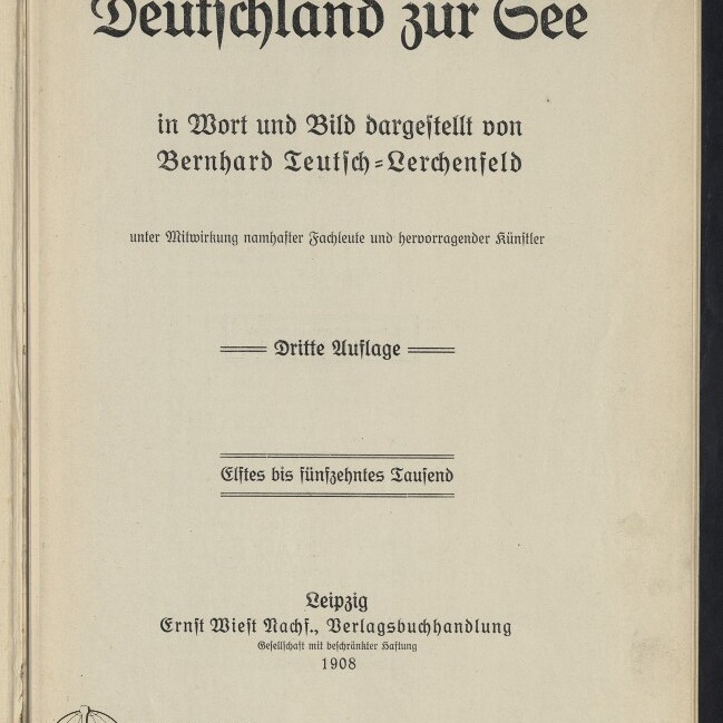 Titelblatt einer 1908 erschienenen Ausgabe von 