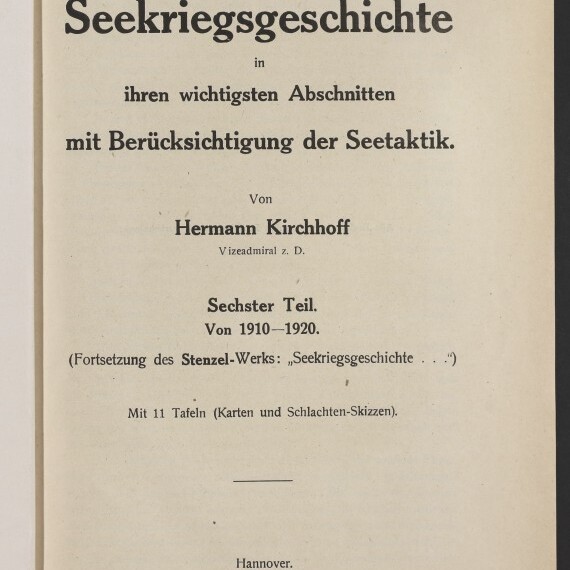 Titelblatt eines Buchs mit großem Titel 