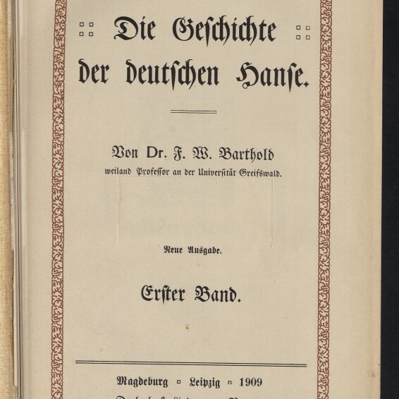 Titelblatt des Buches 