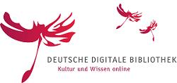 Logo der Deutschen Digitalen Bibliothek mit roten stilisierten Pusteblumen-Samen und dem Untertitel Kultur und Wissen online.